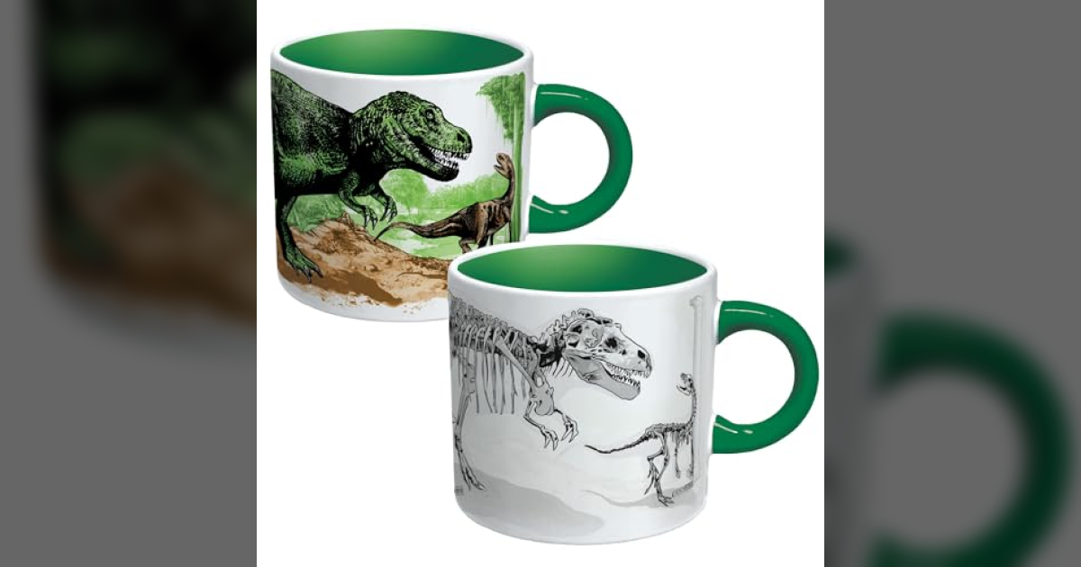 Watercolor Plesiosaur - Dinosaur Mug